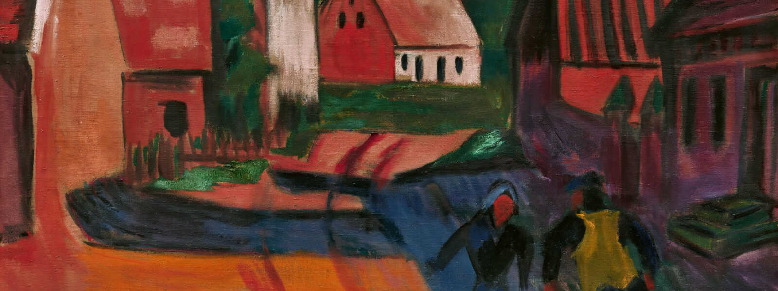 Hermann Max Pechstein. Dorfhäuser