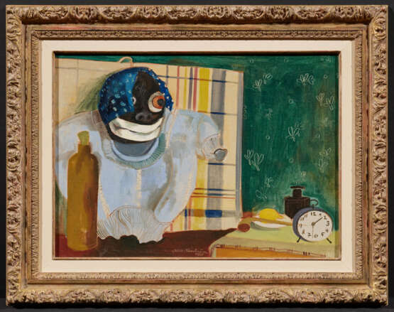 Felix Nussbaum. Stillleben mit Maske und Pullover - photo 2