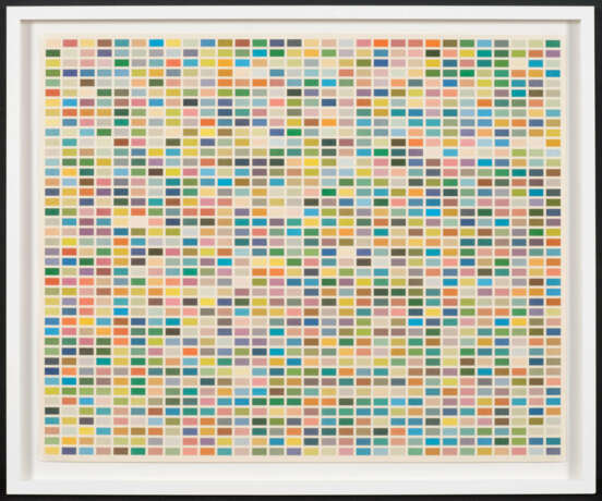 Gerhard Richter. Farbfelder. 6 Anordnungen von 1260 Farben - photo 5 Gerhard Richter. Farbfelder. 6 Anordnungen von 1260 Farben - photo 5