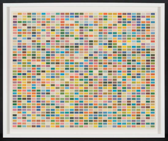 Gerhard Richter. Farbfelder. 6 Anordnungen von 1260 Farben - photo 8 Gerhard Richter. Farbfelder. 6 Anordnungen von 1260 Farben - photo 8