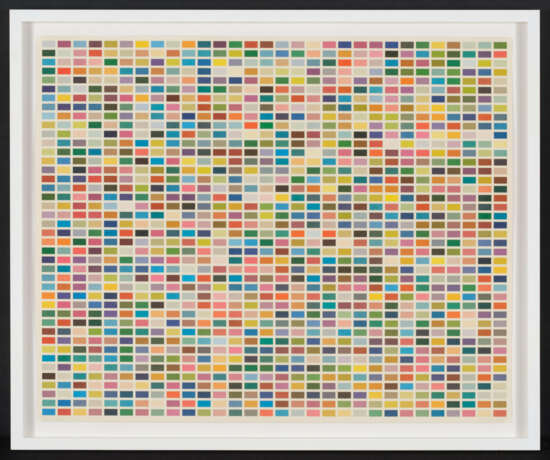 Gerhard Richter. Farbfelder. 6 Anordnungen von 1260 Farben - photo 11 Gerhard Richter. Farbfelder. 6 Anordnungen von 1260 Farben - photo 11