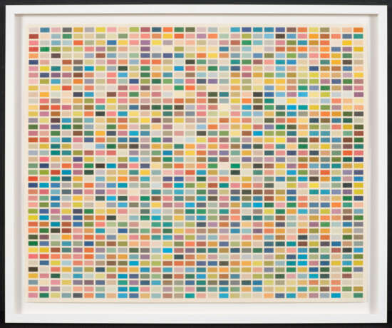 Gerhard Richter. Farbfelder. 6 Anordnungen von 1260 Farben - photo 14 Gerhard Richter. Farbfelder. 6 Anordnungen von 1260 Farben - photo 14