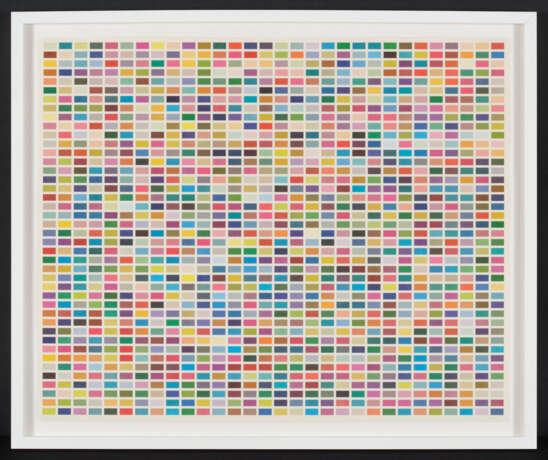 Gerhard Richter. Farbfelder. 6 Anordnungen von 1260 Farben - photo 17 Gerhard Richter. Farbfelder. 6 Anordnungen von 1260 Farben - photo 17