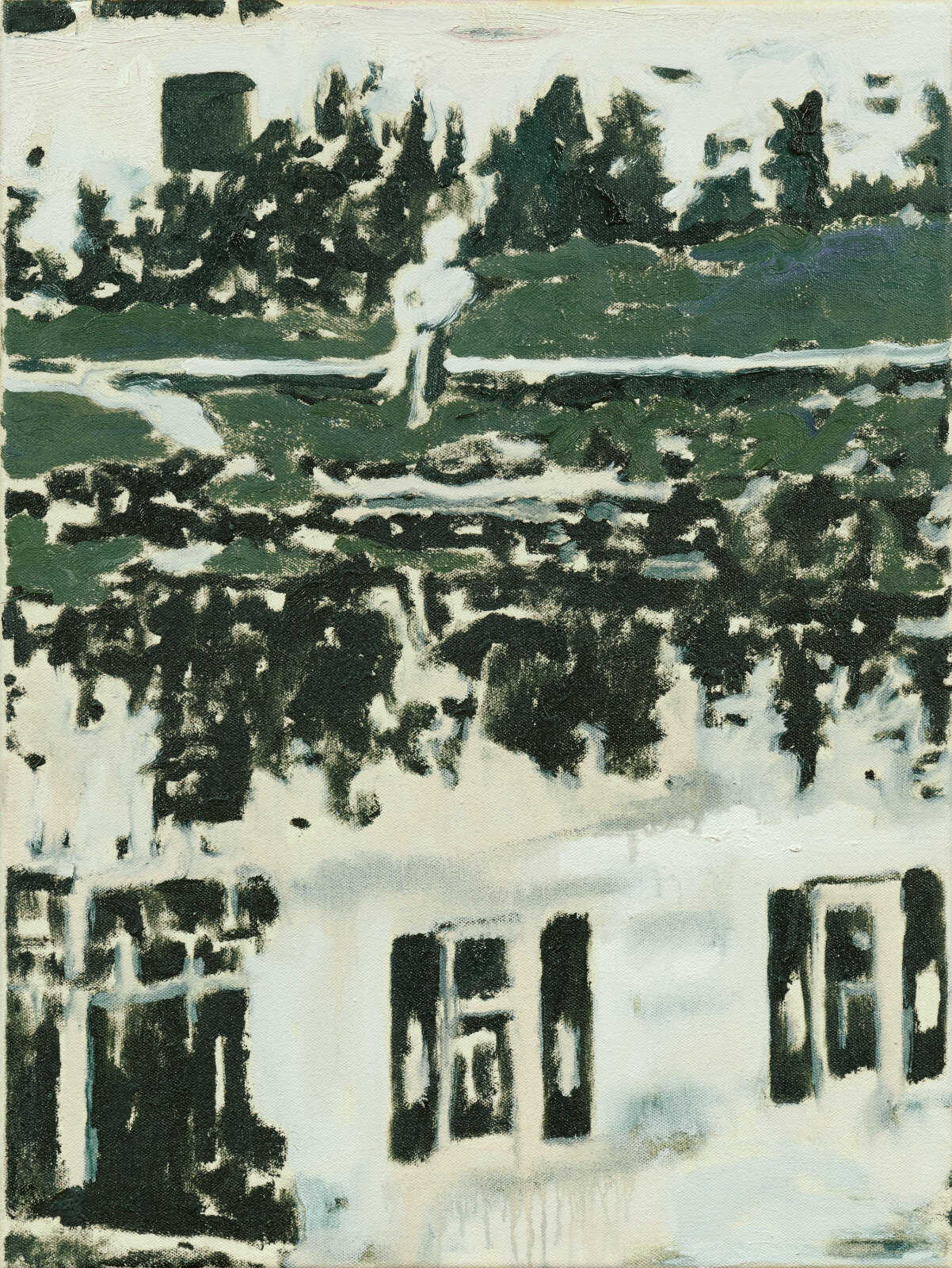 Peter Doig. Camp Forestia