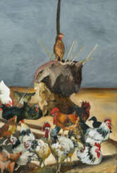 Karin Kneffel. Hühnerhof