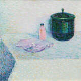 Curt Herrmann. Stillleben mit Schale, Fläschchen und Deckeldose - photo 1