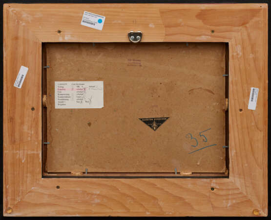 Curt Herrmann. Landschaft mit Flußlauf - photo 3