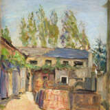 Max Slevogt. Hof mit Weinbütten - фото 1