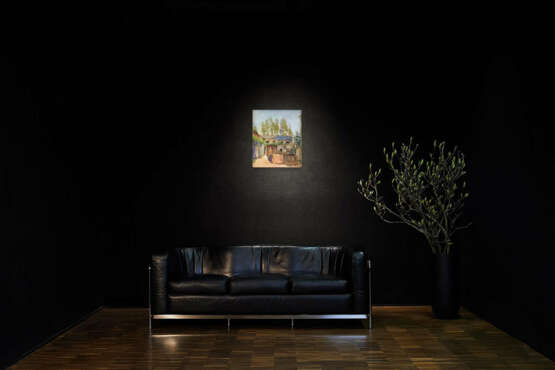 Max Slevogt. Hof mit Weinbütten - фото 4