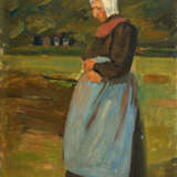 Max Liebermann. Holländerin in Landschaft - фото 1