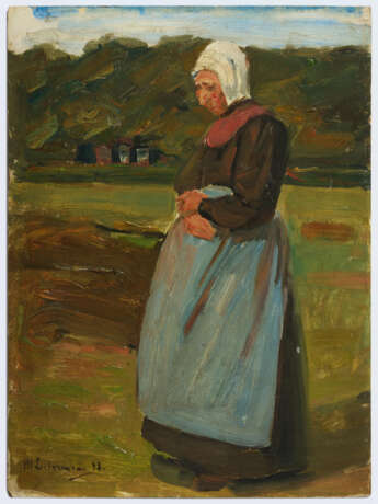 Max Liebermann. Holländerin in Landschaft - фото 2 Max Liebermann. Holländerin in Landschaft - фото 2