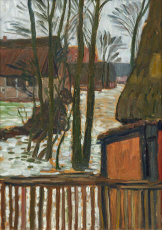 Otto Modersohn. Fischerhuder Dorfstraße - фото 1 Otto Modersohn. Fischerhuder Dorfstraße - фото 1