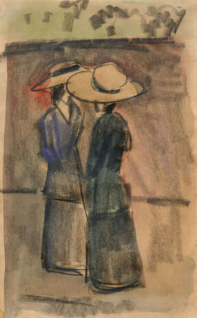 August Macke. Zwei Frauen - photo 1 August Macke. Zwei Frauen - photo 1