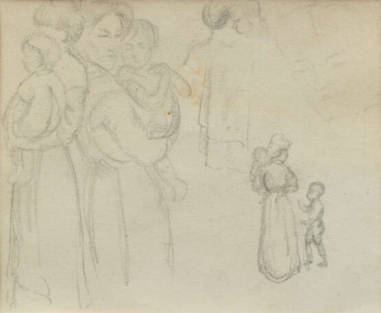 August Macke. Mutter mit Kind auf dem Arm - Foto 1