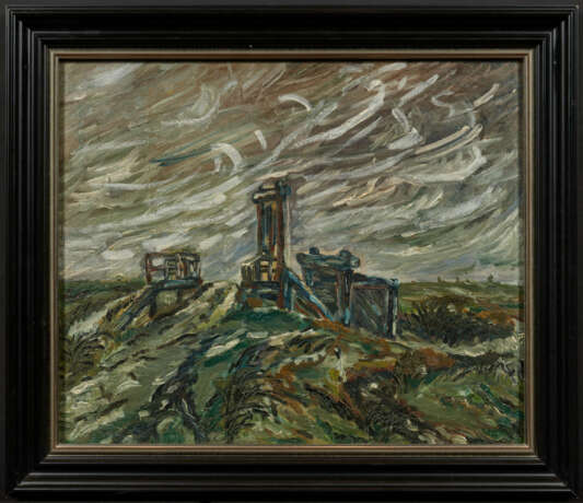 Otto Dix. Landschaft mit Kanalbrücke und Wehr - photo 2