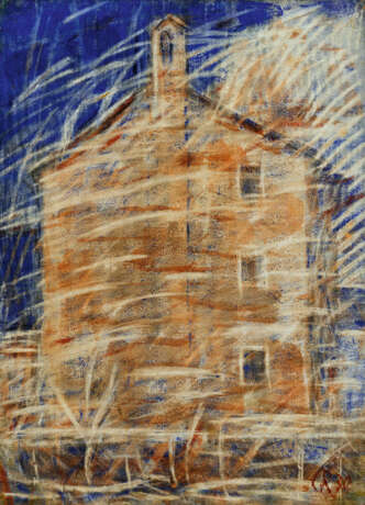 Christian Rohlfs. Kirche im Tessin (Italienisches Haus; Haus im Tessin) - photo 1