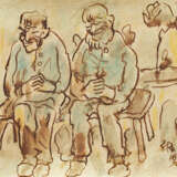 Christian Rohlfs. Zwei sitzende Figuren - Foto 1