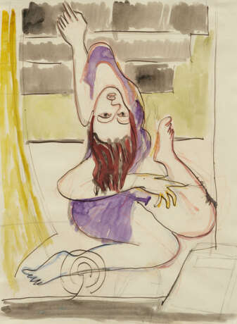 Ernst Ludwig Kirchner. Übende Tänzerin - photo 1