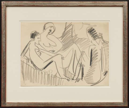 Ernst Ludwig Kirchner. Drei Akte im Walde - photo 2 Ernst Ludwig Kirchner. Drei Akte im Walde - photo 2