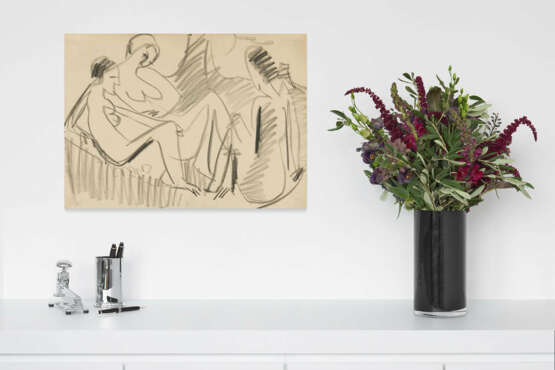 Ernst Ludwig Kirchner. Drei Akte im Walde - photo 4 Ernst Ludwig Kirchner. Drei Akte im Walde - photo 4