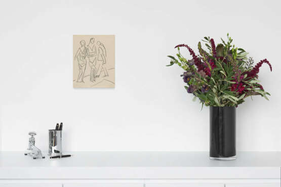 Ernst Ludwig Kirchner. Drei stehende Artisten - photo 4