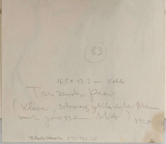 Ernst Ludwig Kirchner. Tanzendes Paar (Tanzpaar im Eldorado) - photo 4 Ernst Ludwig Kirchner. Tanzendes Paar (Tanzpaar im Eldorado) - photo 4