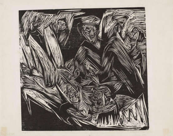 Ernst Ludwig Kirchner. Absaloms Tod - фото 2