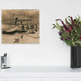 Hermann Max Pechstein. Fischerboote am Strand - photo 4
