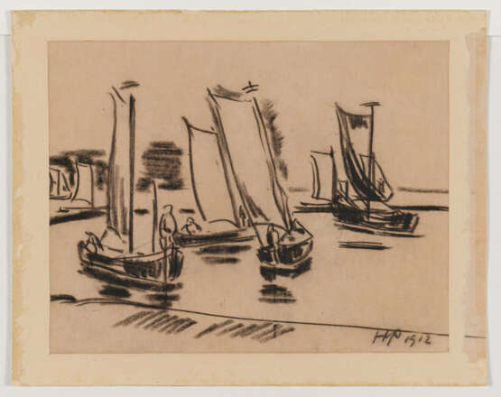 Hermann Max Pechstein. Fischerboote - photo 2 Hermann Max Pechstein. Fischerboote - photo 2