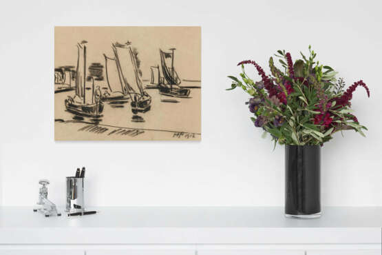 Hermann Max Pechstein. Fischerboote - photo 4 Hermann Max Pechstein. Fischerboote - photo 4