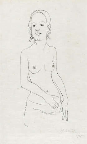 Hermann Max Pechstein. Akt. Die Reine - photo 1