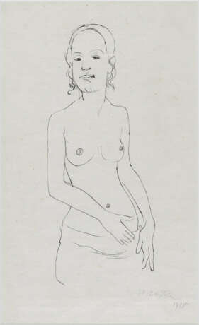 Hermann Max Pechstein. Akt. Die Reine - photo 2