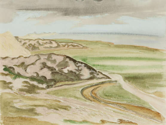 Erich Heckel. Weg am Watt - photo 1 Erich Heckel. Weg am Watt - photo 1