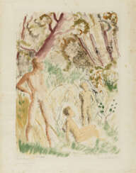 Erich Heckel. Figurenskizze