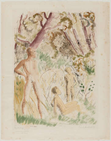 Erich Heckel. Figurenskizze - photo 2