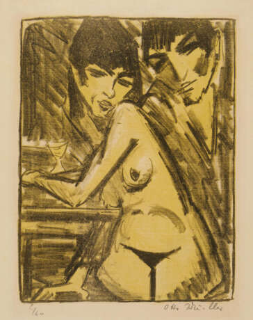 Otto Mueller. Paar am Tisch - Foto 1