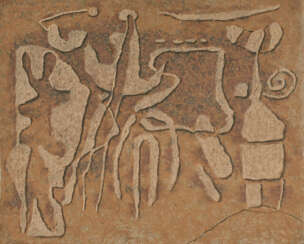 Willi Baumeister. Urrwo (Braunes Reliefbild)