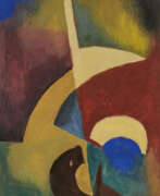 Gouache. Heinz Loew. Untitled