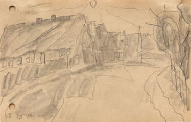 Lyonel Feininger. Dorfstrasse, Braunlage, Harzgebirge