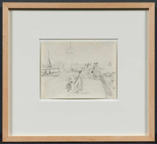 Lyonel Feininger. Mole von Swinemünde - photo 2 Lyonel Feininger. Mole von Swinemünde - photo 2