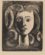 Пабло Пикассо. Pablo Picasso. Tête de jeune fille Пабло Пикассо. Pablo Picasso. Tête de jeune fille