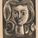 Pablo Picasso. Tête de jeune fille - Foto 1