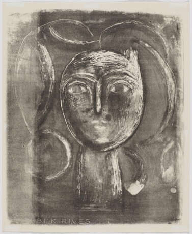 Pablo Picasso. Tête de jeune fille - Foto 2