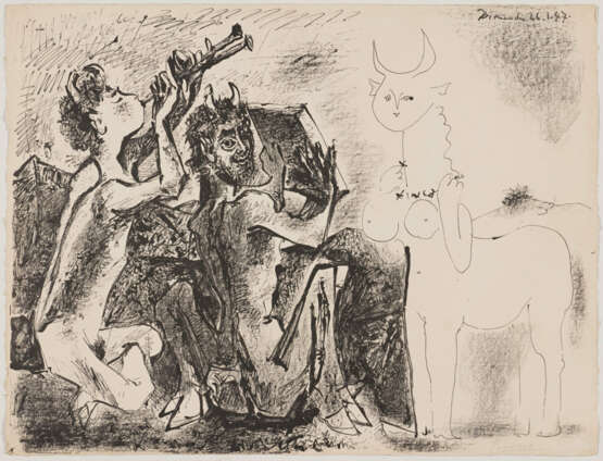Pablo Picasso. Les Faunes et la centauresse - photo 2