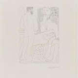 Pablo Picasso. Sculpteur, Modèle Couché et Autoportrait en Hercules Sculpté - photo 2