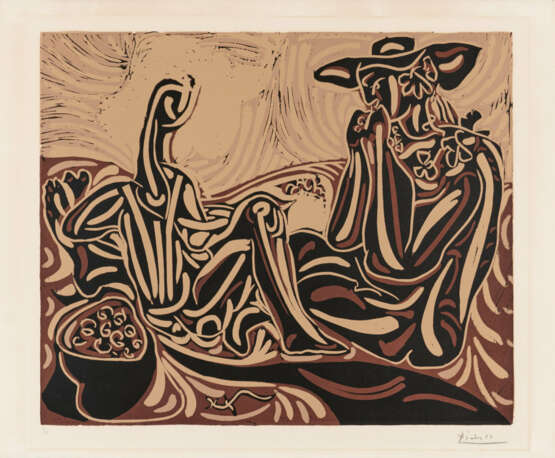 Pablo Picasso. Les Vendangeurs - фото 1
