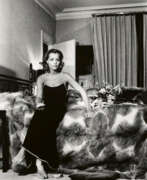 Helmut Newton. Helmut Newton. Portrait of Romy Schneider at Home, Paris