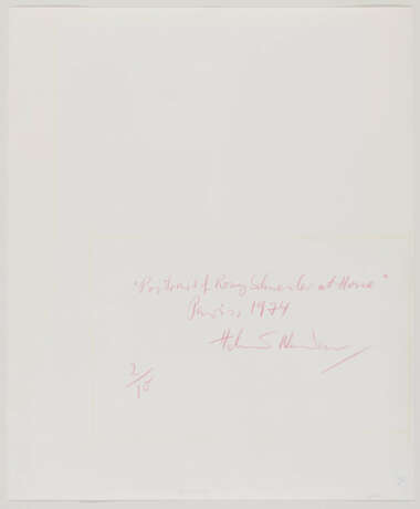 Helmut Newton. Portrait of Romy Schneider at Home, Paris - photo 3 Helmut Newton. Portrait of Romy Schneider at Home, Paris - photo 3