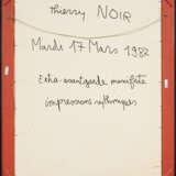 Thierry Noir. Extra-avantgarde manifeste impressions rythmiques - Foto 3