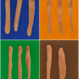Günther Förg. Mr Blue, Mr Orange, Mr Green, Mr Brown - photo 1